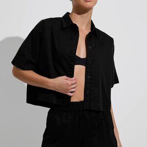 NWT! Left On Friday Tour Cropped Shirt in S/M